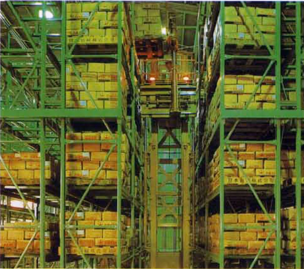 窄巷式料架系統